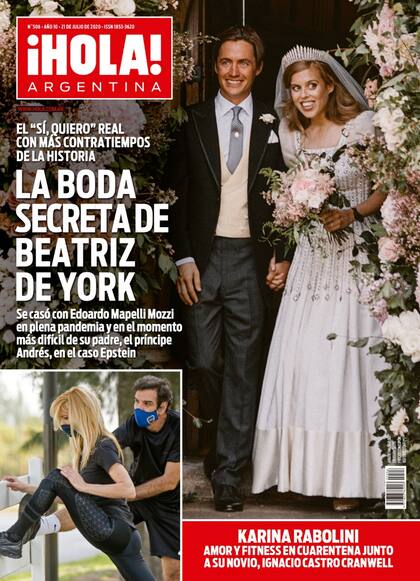 La tapa de la revista ¡HOLA! Argentina de esta semana
