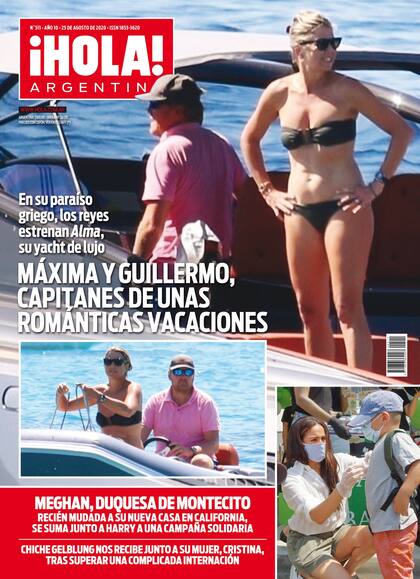 La tapa de la revista ¡Hola! Argentina de esta semana