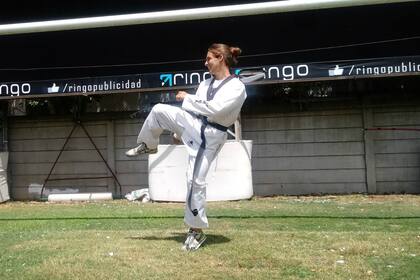El taekwondo, otra de las grandes pasiones de Matko Miljevic.