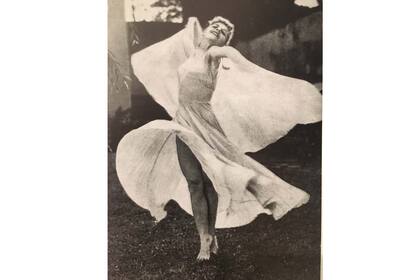 Mercedes Quintana en una imagen de la Historia General de la Danza en la Argentina