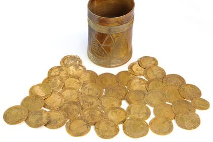 Para la casa de subastas, es uno de los mayores tesoros de monedas de oro inglesas del siglo XVIII jamás descubierto en Gran Bretaña