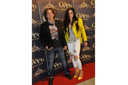 Javier Calamaro y su mujer estuvieron presentes en el espectáculo