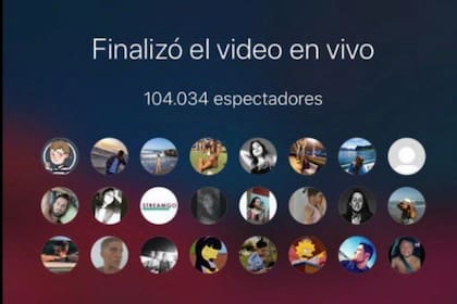 En su primera transmisión en vivo por Instagram, la Fiesta Bresh tuvo un pico de 25.000 participantes y alcanzó a un total de 104.034 espectadores