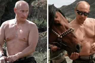 La respuesta de Putin a las burlas de los líderes del G7 por sus fotos sin camisa