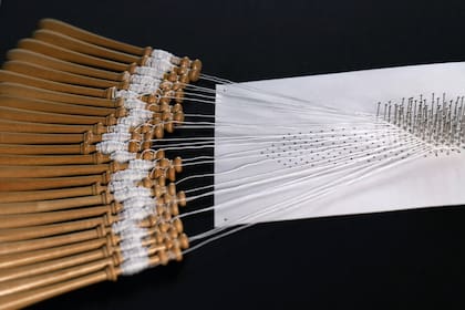 La antigua técnica de tejido croata fue punto de partida para el desarrollo del diseño