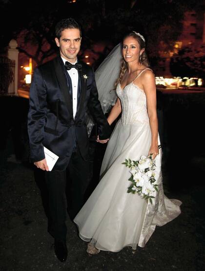 El 30 de julio de 2011, Gisela y Fernando se casaron en la iglesia Santiago Apóstol de Núñez. A principios de 2019 cumplirán diez años juntos.
