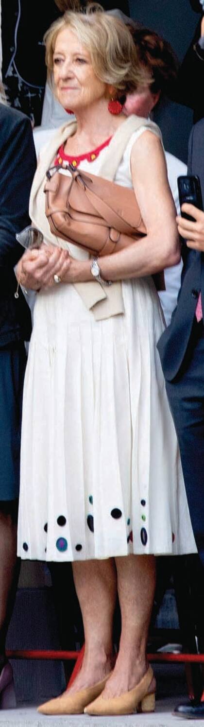 María del Carmen Cerruti, madre máxima, fue invitada a la celebración del Día del Príncipe de 2018. La acompañó Juan Zorreguieta, hermano de la reina.