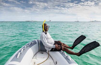  Snorkeling en Tobago Keys.