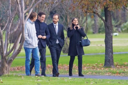 Juan Zorreguieta –padrino de Alexia– fue consolado por sus amigos más cercanos. A fines del año pasado se separó de su mujer, Andrea Wolf, una política austríaca.