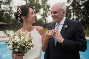 La romántica boda del economista y candidato a presidente José Luis Espert