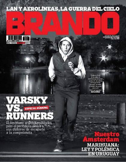 Varsky, tapa de la revista Brando