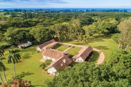 El rancho hawaiano donde se filmó Lost también cuenta con una casa rodeada de arboledas