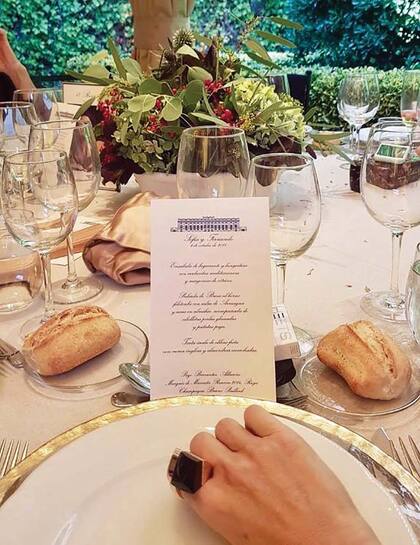 El menú de tres pasos