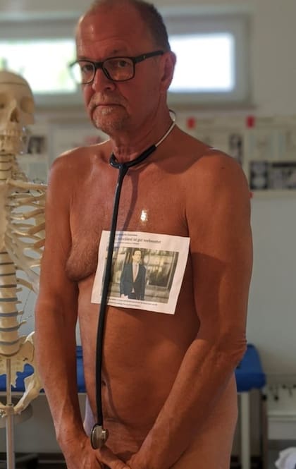 La iniciativa se inspiró en un doctor francés de 61 años