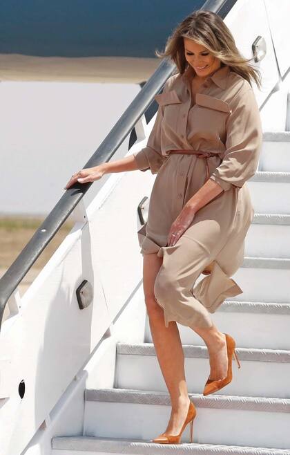 Aterrizó en Lilongüe, la capital de Malaui, el jueves 4, donde visitó la primaria Chipala.