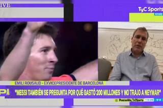 Barcelona: "Si Messi vuelve con otro equipo, el Camp Nou lo aplaudirá de pie"