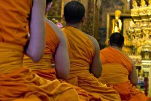 Un templo budista quedó vacío luego de que todos sus monjes dieran positivo de drogas