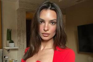 Emily Ratajkowski se defendió de las críticas por un vestido “demasiado sexy” que supo usar