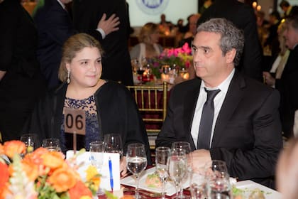 Marcela Noble y su marido, Javier Molina