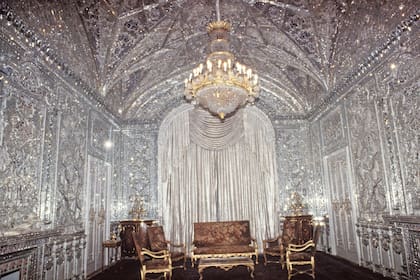 Este opulento salón en el Green Palace formaba parte de la habitación de los emperadores