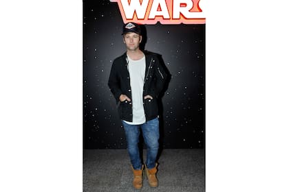 Benjamín Amadeo también estuvo en el premier de la nueva película de la saga