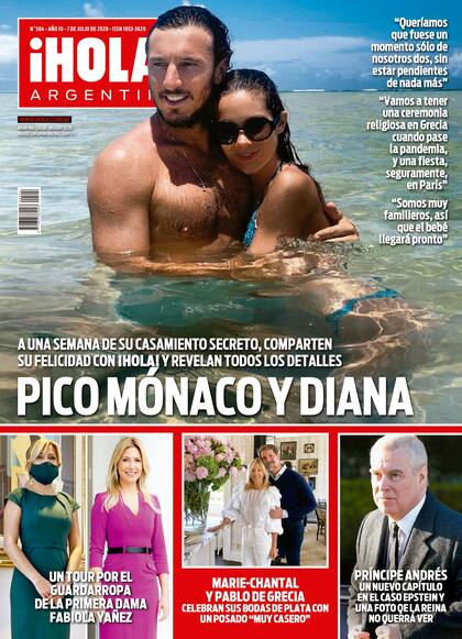 La tapa de la revista ¡HOLA! Argentina de esta semana