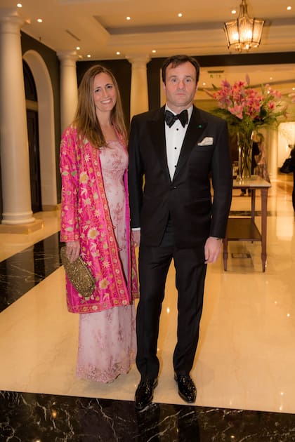 Juan Pablo Maglier y su mujer, Magdalena