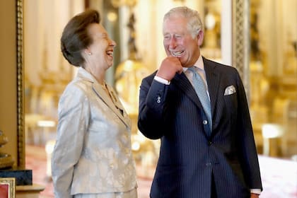 Muy cómplice con su hermana la princesa Ana