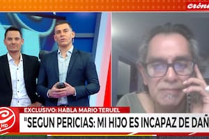 Mario Teruel habló sobre su hijo, acusado de abuso sexual: “No es un violador"