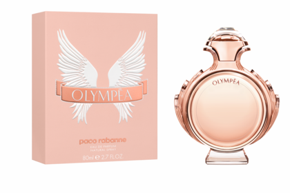 Fresca y floral. Olympea, Paco Rabanne, $2300