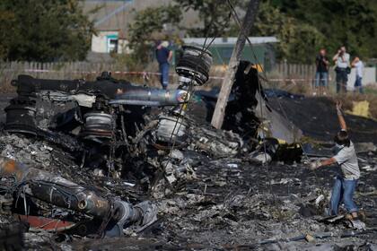 El derribo del avión ocurrió mientras fuerzas del Estado ucraniano y rebeldes prorrusos combatían en el este de Ucrania