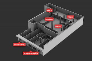 Recorrido 3D por un laberinto siniestro, colmado de desesperación y muerte
