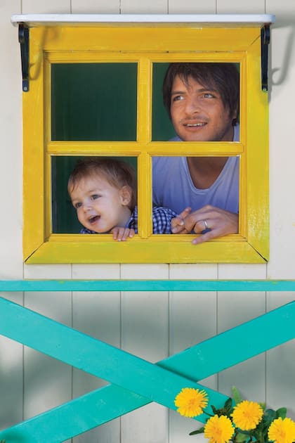 "Con Mica ya éramos una familia y con el casamiento celebramos nuestro amor junto a la gente que queremos", dice Tomás.