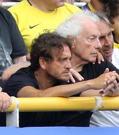 Guillermo Cóppola siguió de cerca el duelo ante River que finalmente terminó en empate.