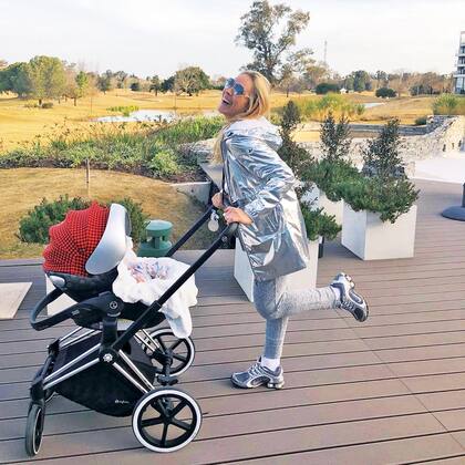 Geraldine La Rosa y Benjamín Keanu