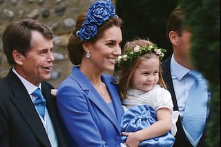 George y Charlotte de Cambridge ensayan para la boda de Eugenia de York