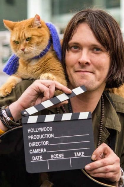 James Bowen y su gato Bob, una amistad que cambió la vida de ambos