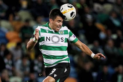 Marcos Acuña, uno de los argentinos que juega en Sporting, de Lisboa.