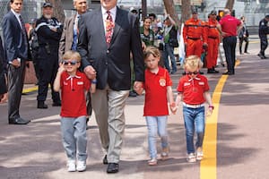 Los Grimaldi: la Fórmula 1 reunió al príncipe Alberto y sus sobrinos en Mónaco