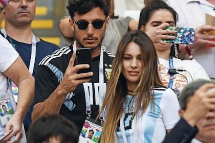 Pampita y Pico en Rusia, antes de la ruptura de 2018