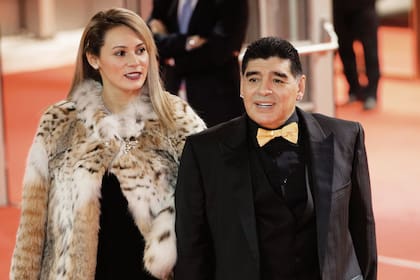 Rocío Oliva y Diego Maradona tuvieron una relación amorosa con idas y vueltas durante siete años