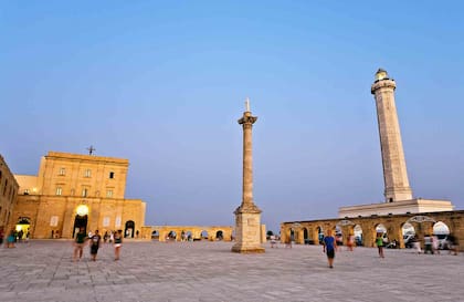 Santa María de Leuca, el lugar que Julio César pensaba como último confín del mundo. 