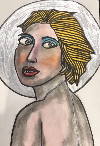 La muestra exhibe 250 de sus dibujos.