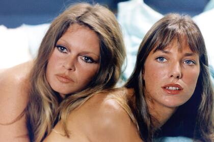Junto a Brigitte Bardot en el rodaje de la película Si Don Juan fuese mujer, de Roger Vadim (1972)