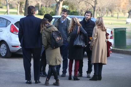 La despedida de los restos de la joven artista plástica se produjo esta tarde, en el Memorial de Pilar