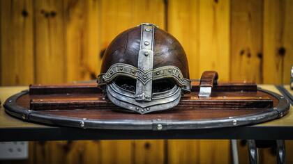 Parte de los disfraces esperando el comienzo del festival