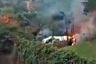 Dramáticos testimonios de los vecinos que filmaron la caída del avión en Brasil