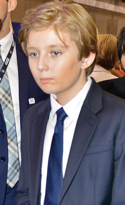 Barron (12), el bejamín