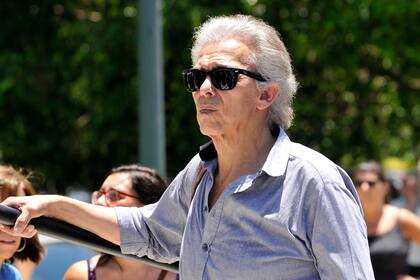 Jairo también se acercó hasta el cementerio de la Chacarita para brindarle su último adiós al charanguista