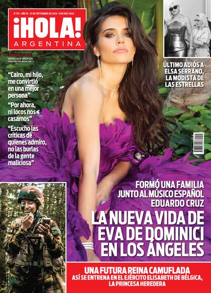 La tapa de la revista ¡Hola! Argentina de esta semana